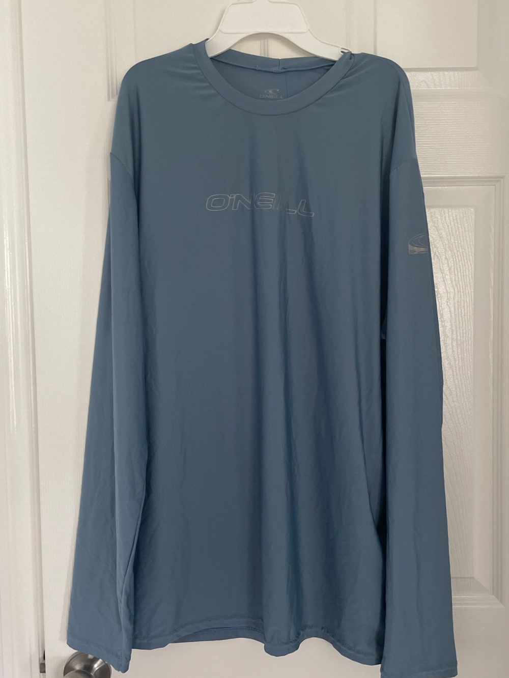O'Neill Men's Long-Sleeve  Performance Tee in Slate Blue size 2X